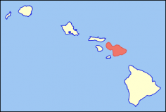 Maui im Bundesstaat Hawaii