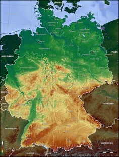 Topografische Karte