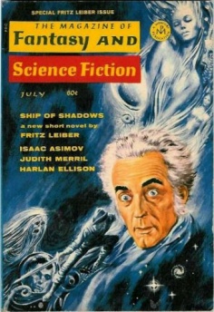 Fritz Leiber auf dem Cover des Magazine of Fantasy and Science Fiction