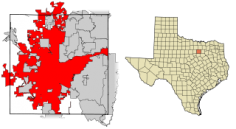 Fort Worth im US-Bundesstaat Texas