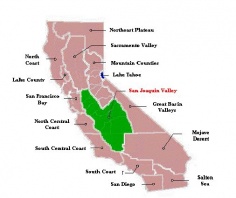 San Joaquin Valley in Kalifornien