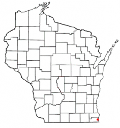 Lage in Wisconsin
