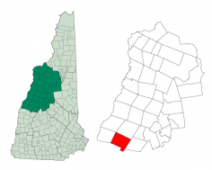 Enfield im Bundesstaat New Hampshire