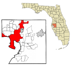 Tampa im Bundesstaat Florida