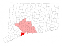 Lage in Connecticut