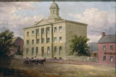 Das Hauptgebäude um etwa 1830