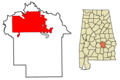 Montgomery im Bundesstaat Alabama