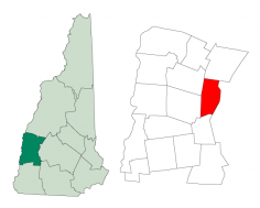 Sunapee im Bundesstaat New Hampshire