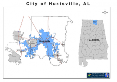 Huntsville im Bundesstaat Alabama
