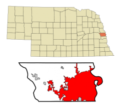 Omaha im US-Bundesstaat Nebraska