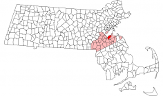 Lage in Massachusetts