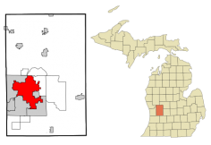Grand Rapids im Bundesstaat Michigan