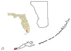 Key West im Bundesstaat Florida