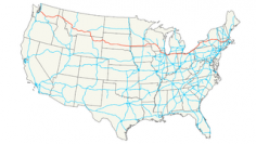 Die Interstate in den USA