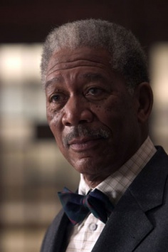 Morgan Freeman in Batman Begins