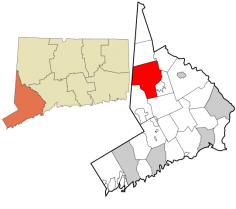 Danbury im Bundesstaat Connecticut