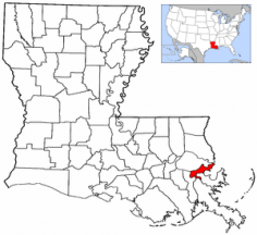 New Orleans im Bundesstaat Louisiana