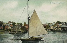 Der Segelhafen im Jahr 1910