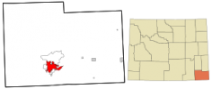 Cheyenne im Bundesstaat Wyoming