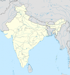 Politische Karte Indiens